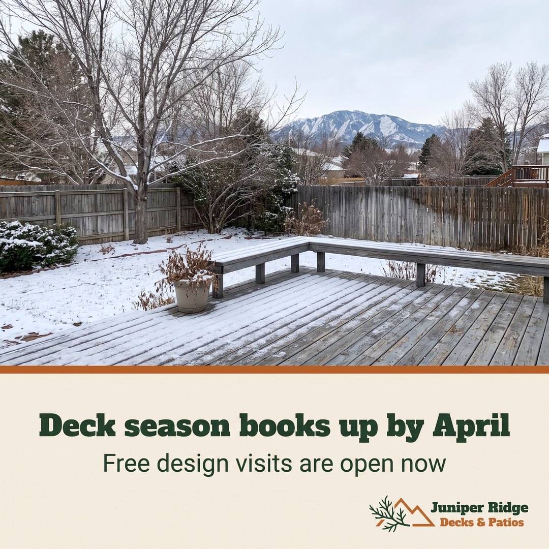 Deck season books up by April