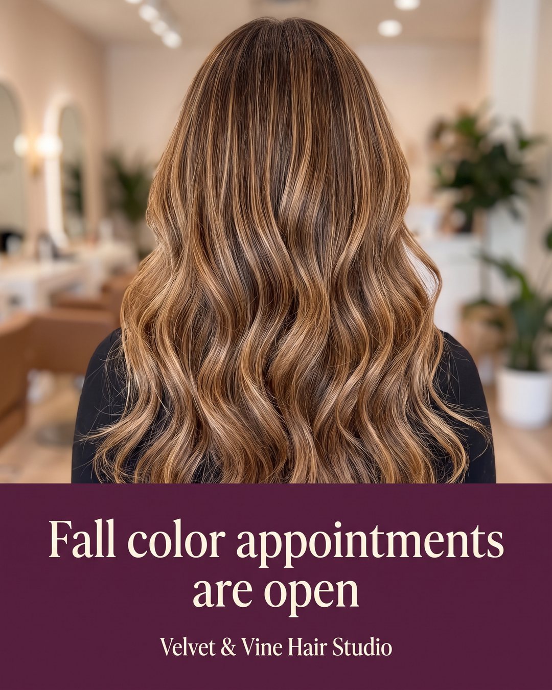 Fall color appointments are open