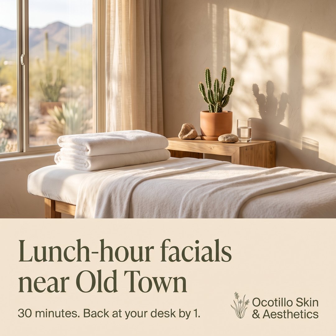Lunch-hour facials near Old Town