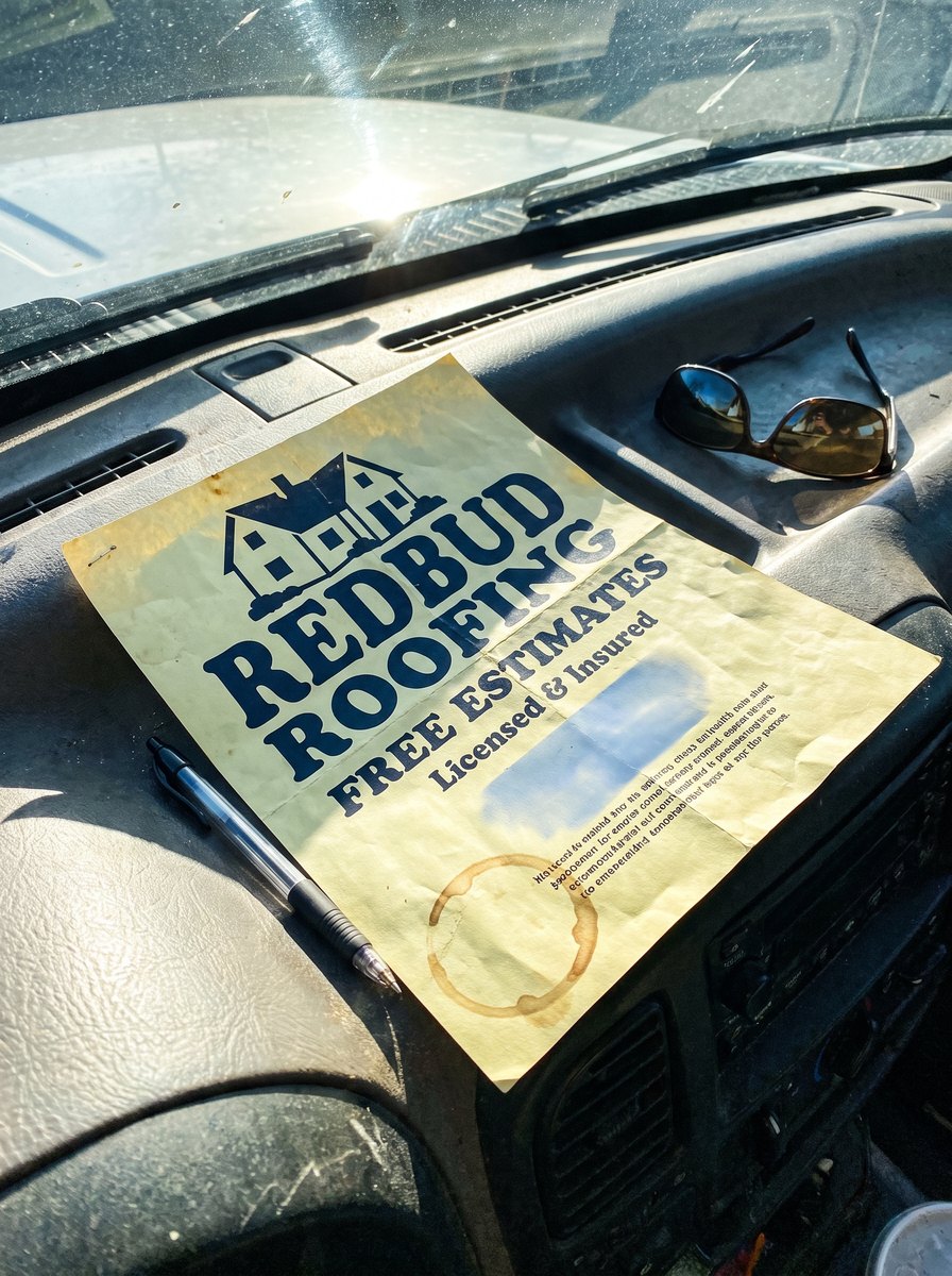 The flyer they’d been leaving on doors since 2019.