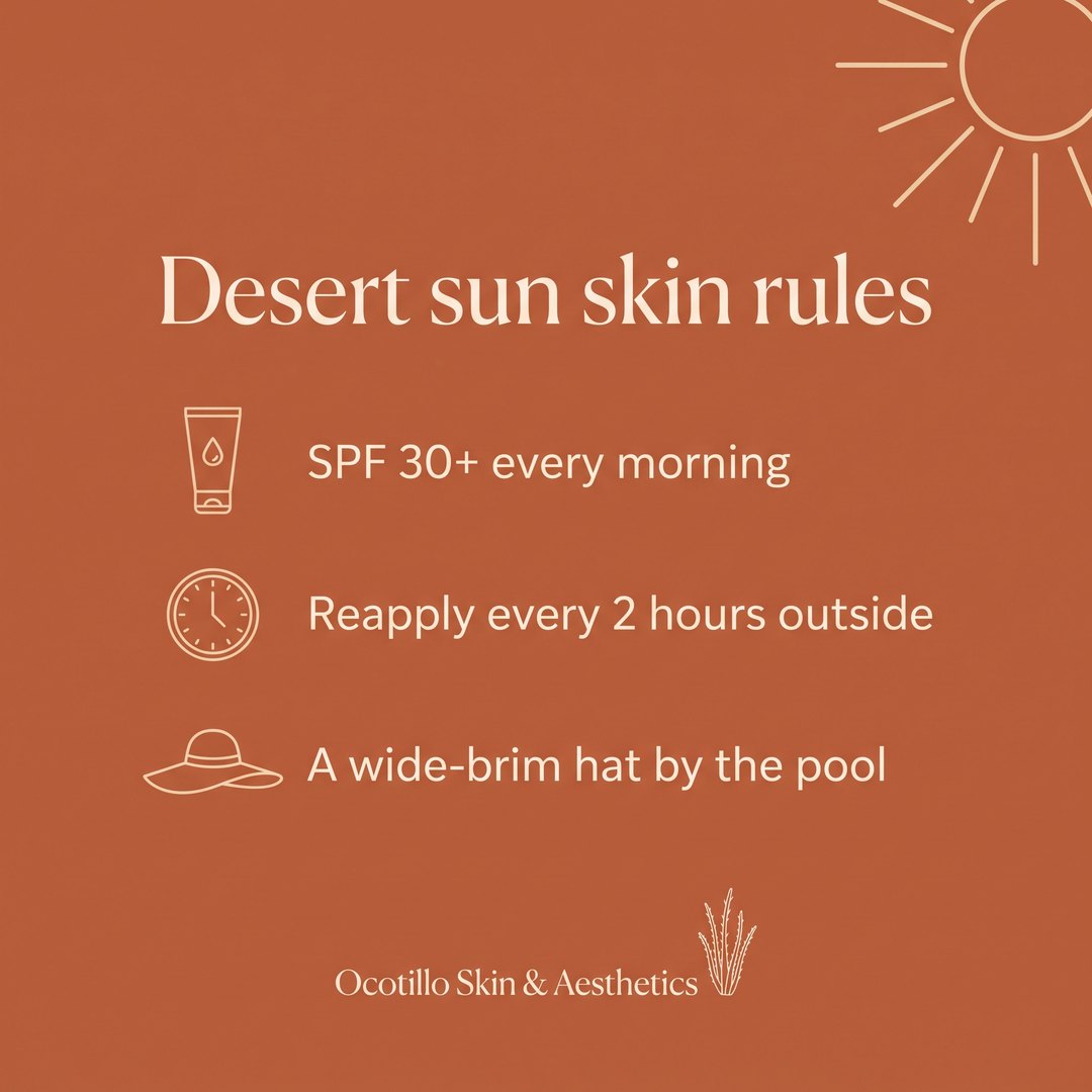 Desert sun skin rules