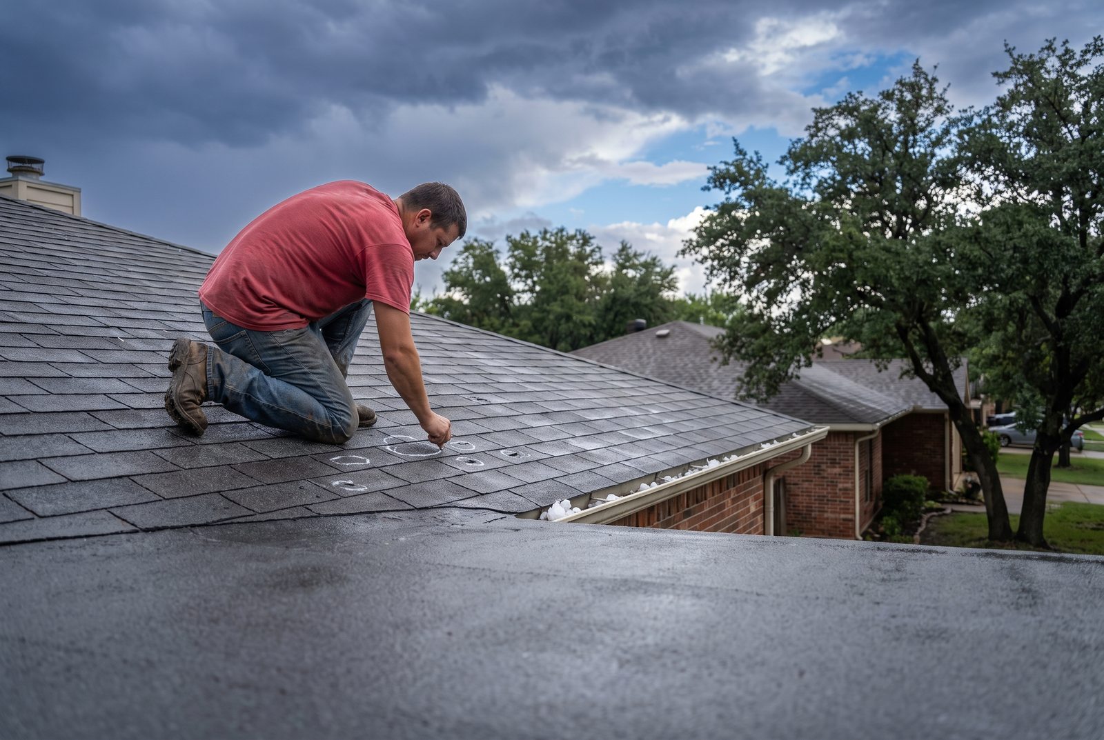Storm-week roof checks in Broken Arrow