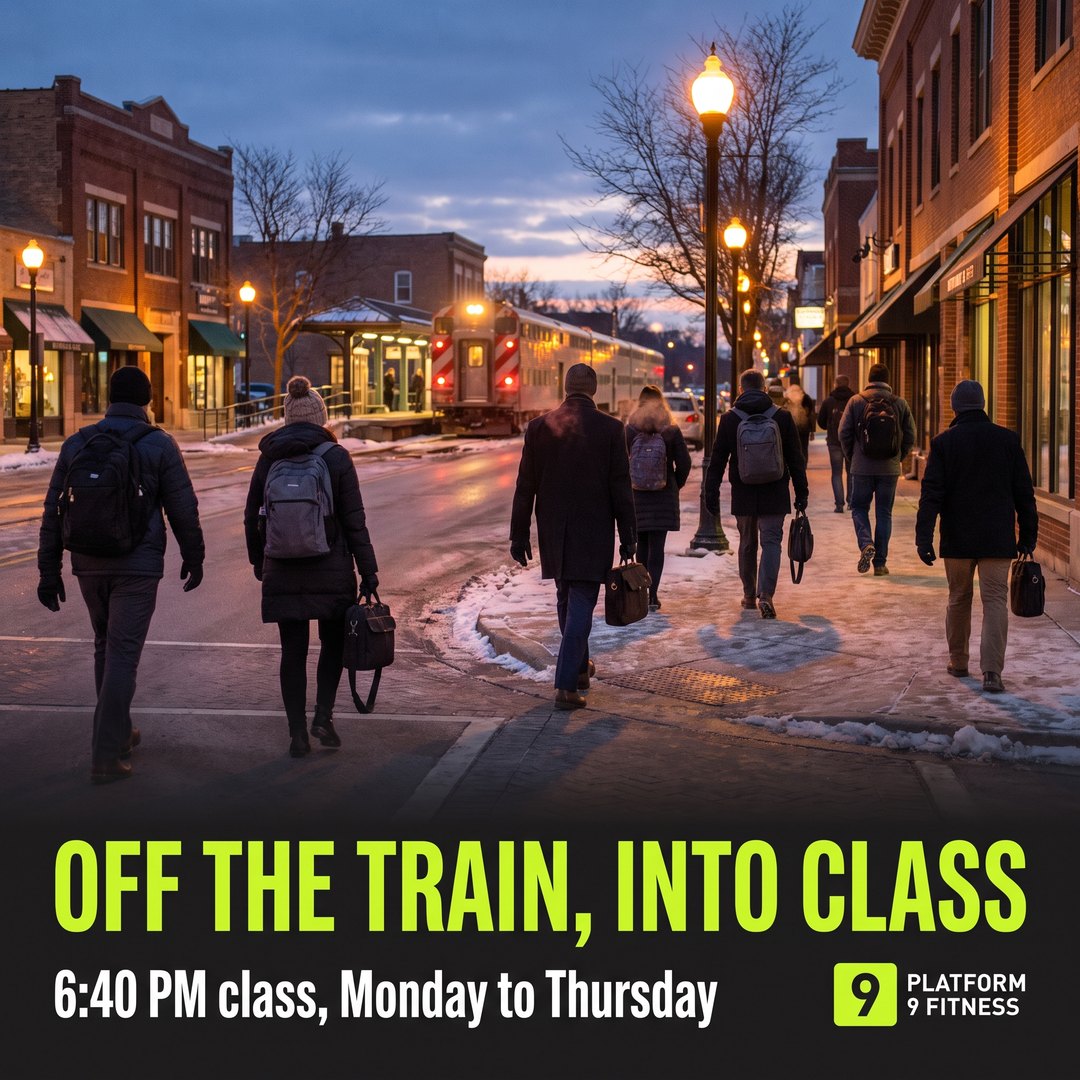 Off the train, into class