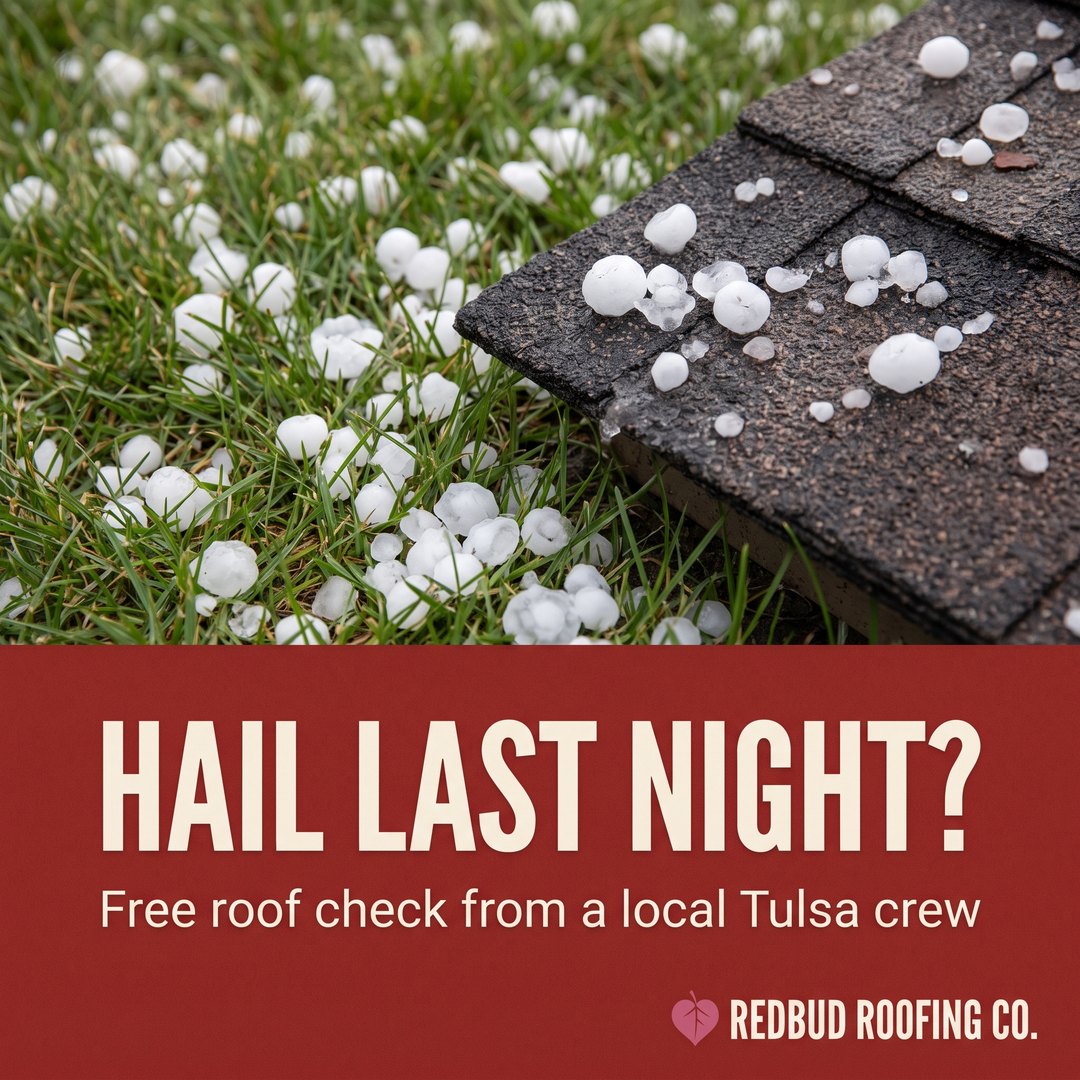 Hail last night?