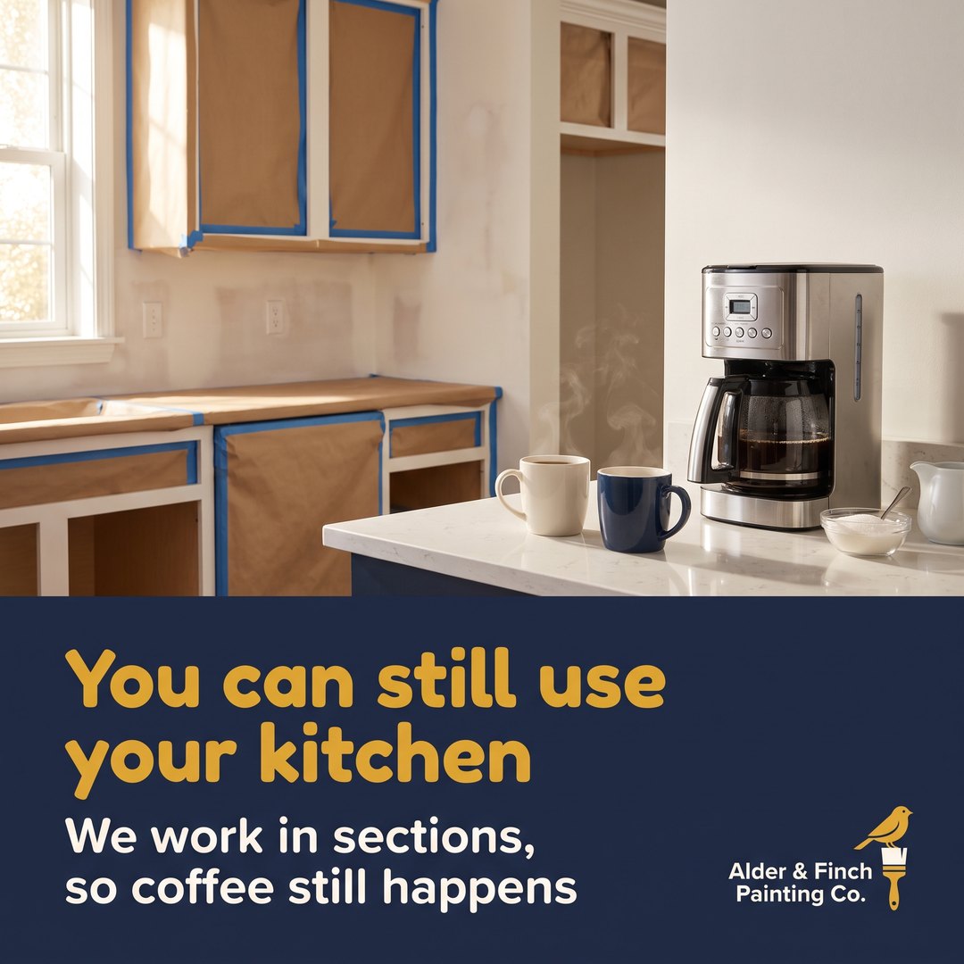 You can still use your kitchen