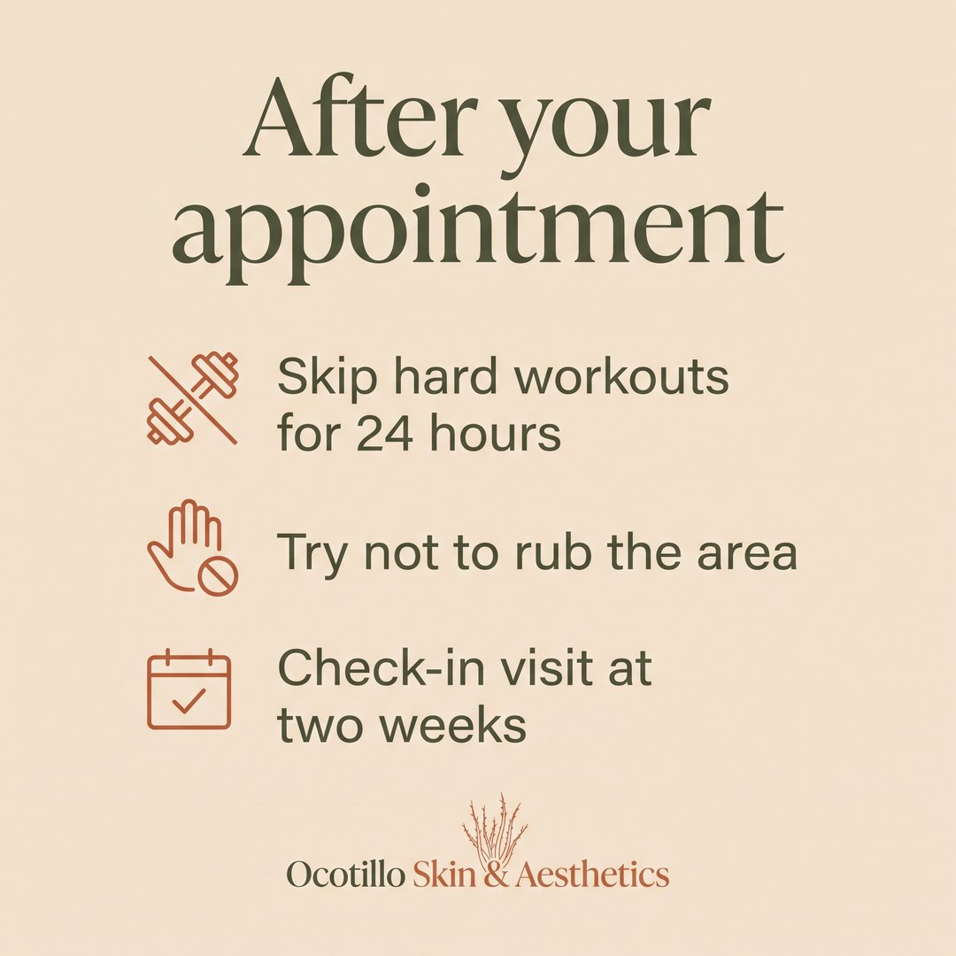 After your appointment