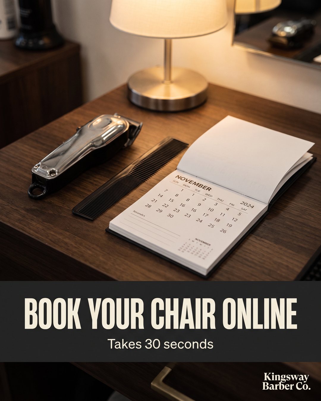 Book your chair online
