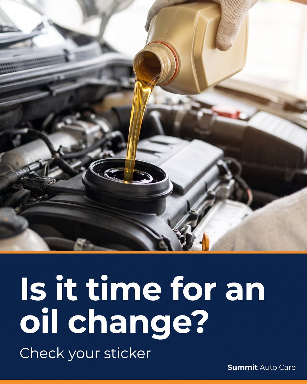 Is it time for an oil change?