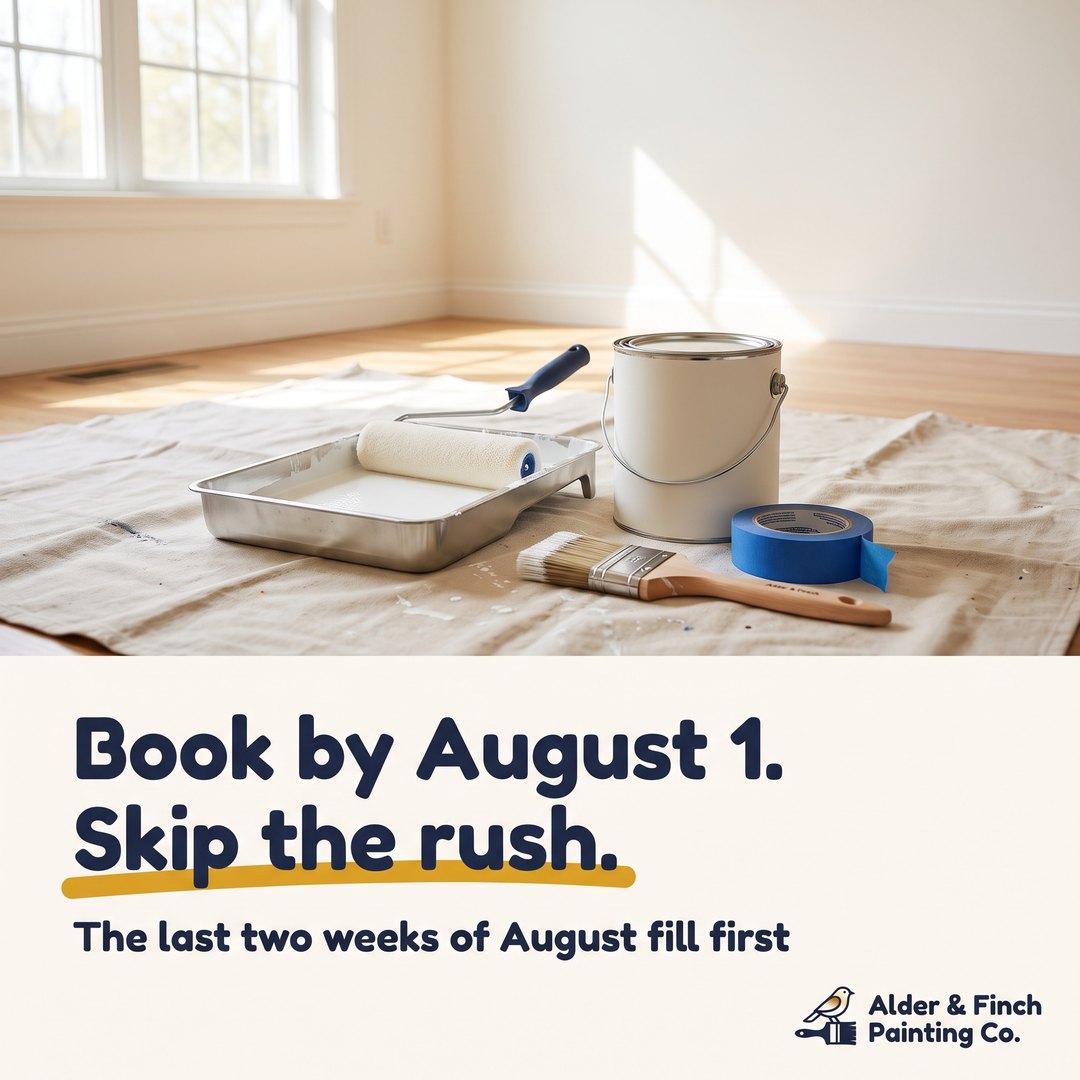 Book by August 1. Skip the rush.