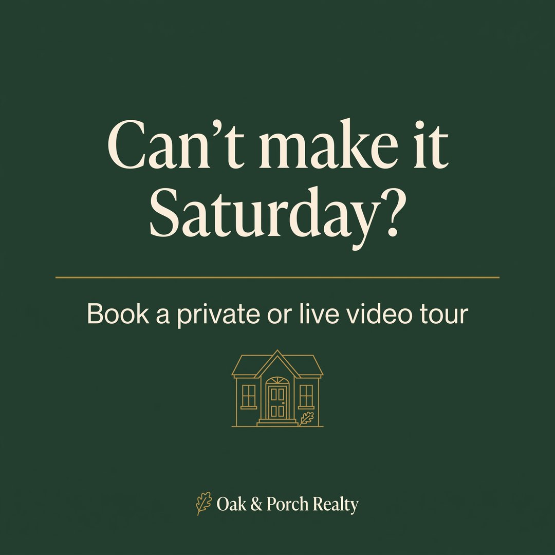 Can’t make it Saturday?