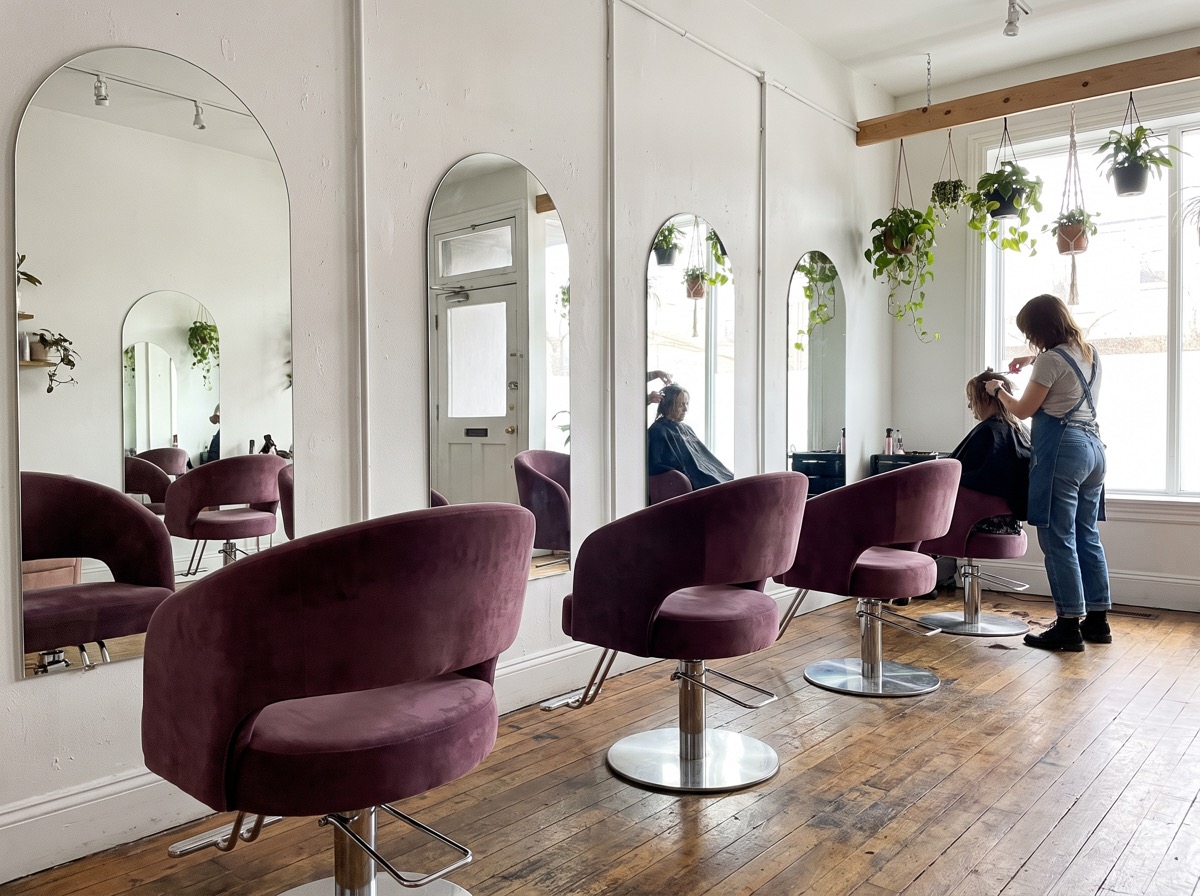 Tuesday at 11 a.m. last September: one chair of five in use.