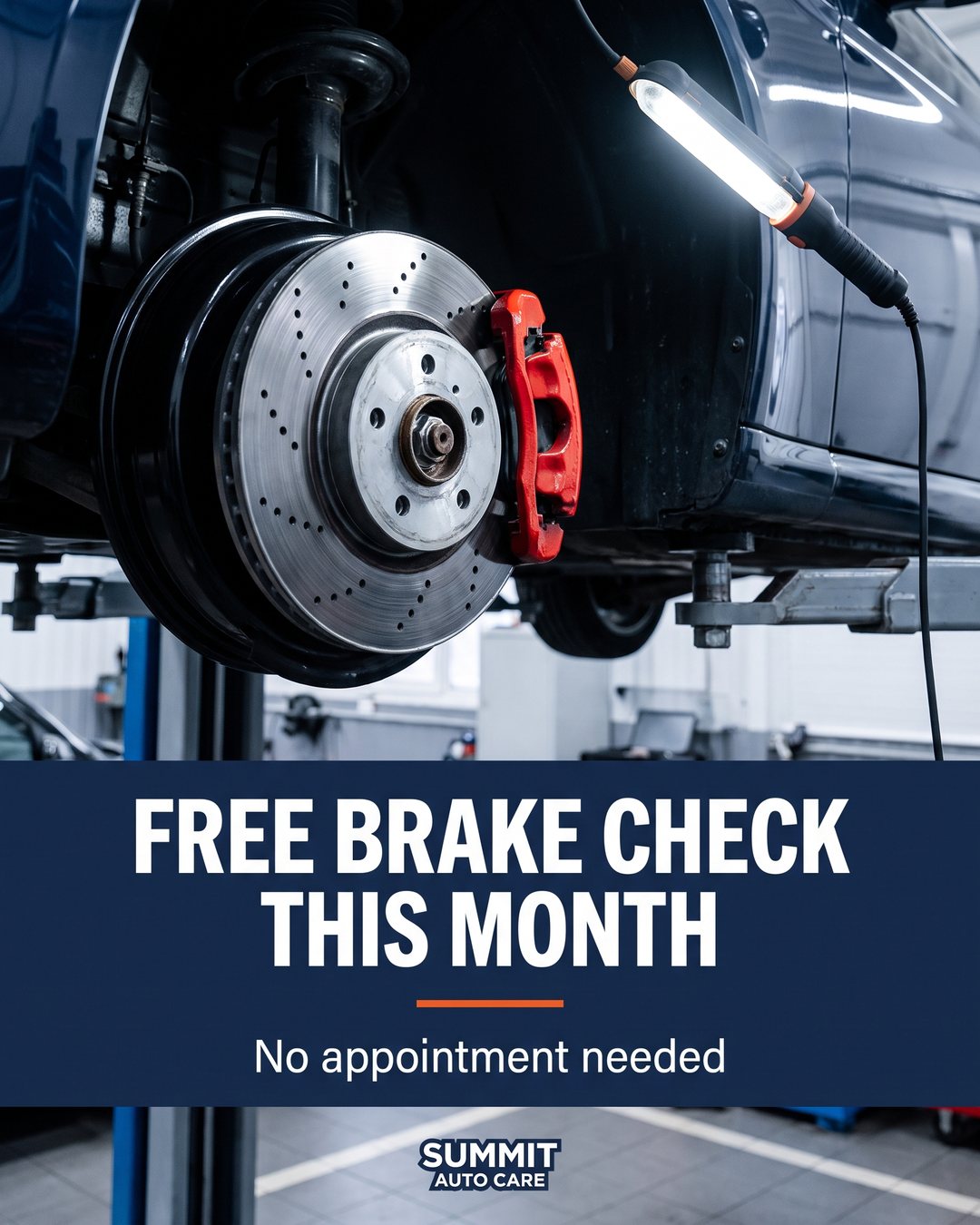 Free brake check this month